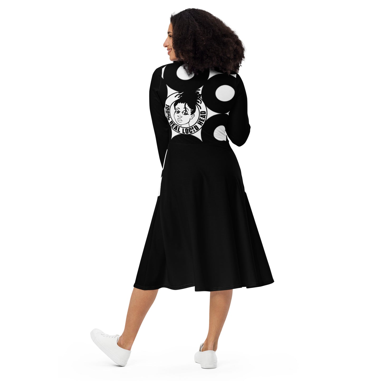 "BLACK'D TRIO O" DRESS