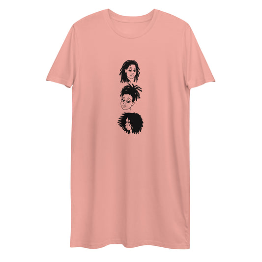 "III ROSE CHIC" T-SHIRT DRESS